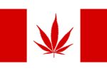 Drapeau du Canada avec une feuille de cannabis à la place de celle d'érable / Wikimédia